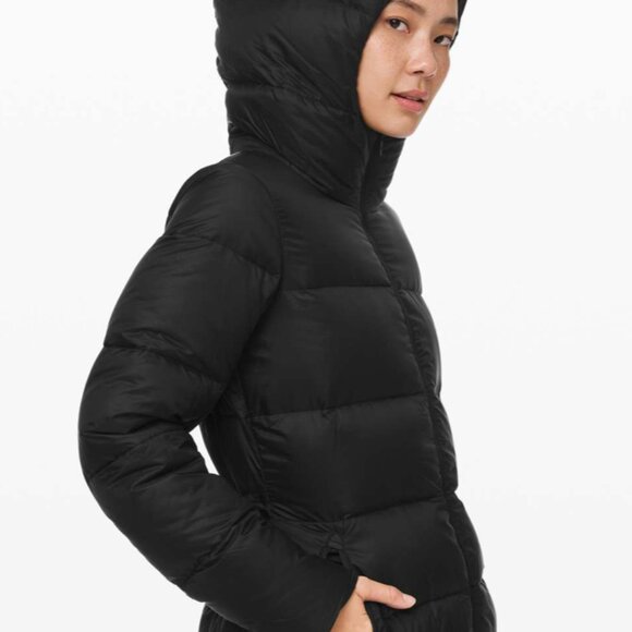 NWT Lululemon Winter Warrior 3-in-1 Parka Black sz 8 style W4BHSS - Picture 2 of 16